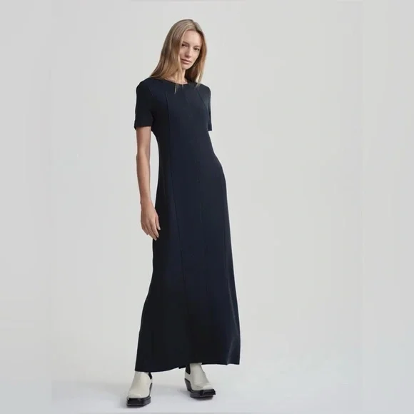 VARLEY // Hattie Maxi Dress in Black - Picture 6 of 14